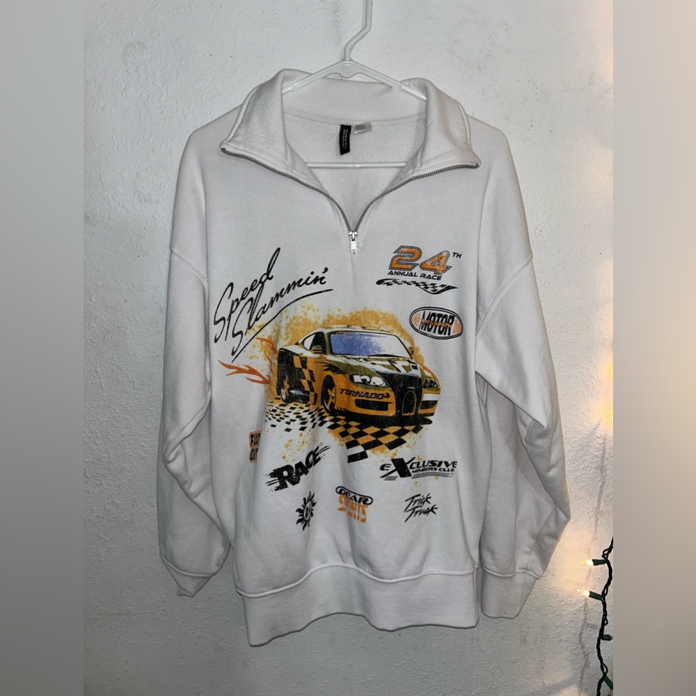DIVIDED H&M Racer Sweatshirt